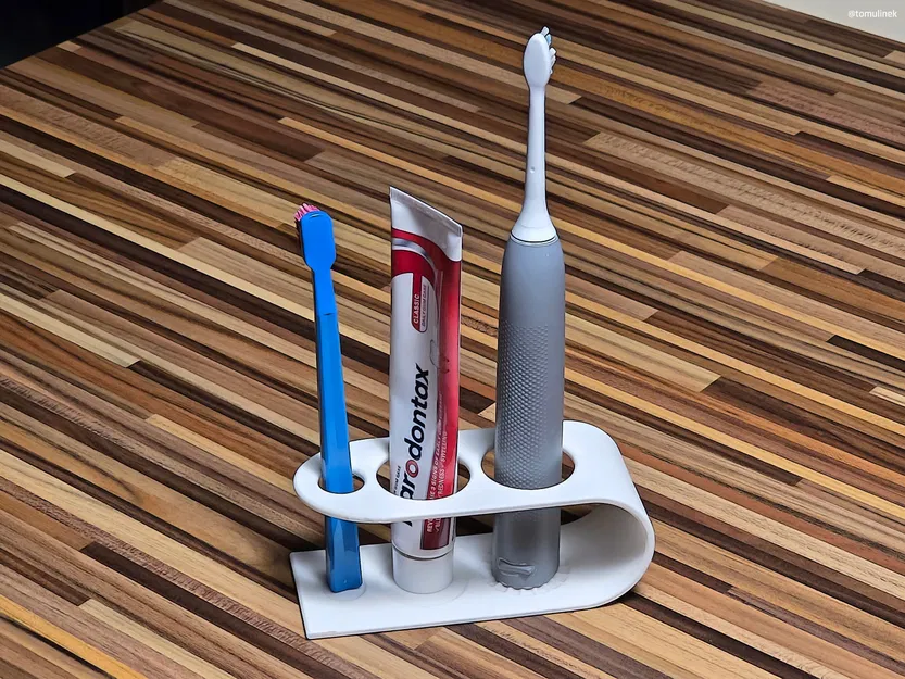 Giá để bàn chải đơn giản & đa dụng (tương thích Philips Sonicare) - Image 1