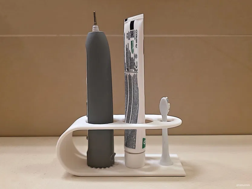 Giá để bàn chải đơn giản & đa dụng (tương thích Philips Sonicare) - Image 2