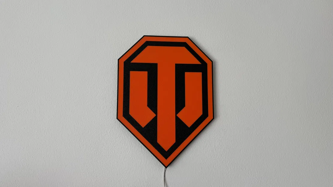 Hộp đèn logo World of Tanks - Image 1