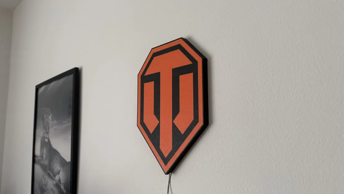 Hộp đèn logo World of Tanks - Image 2