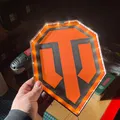 Hộp đèn logo World of Tanks - Thumbnail 5