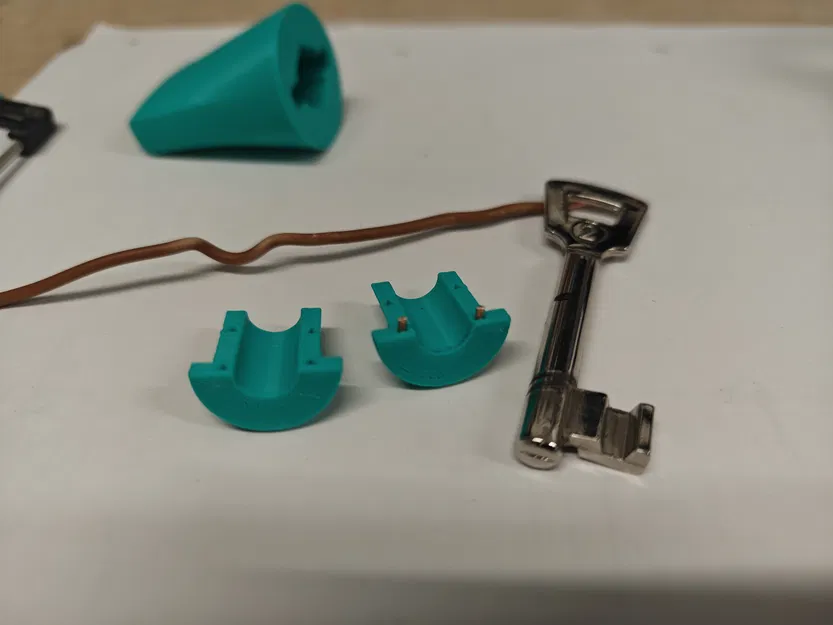 KeyKeep Door Knob Adapter – Ngàm giữ chìa gắn cố định trên núm cửa - Image 4