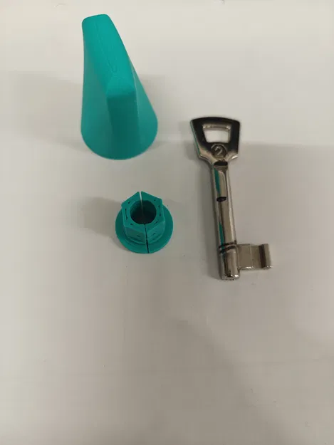 KeyKeep Door Knob Adapter – Ngàm giữ chìa gắn cố định trên núm cửa - Image 5