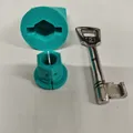 KeyKeep Door Knob Adapter – Ngàm giữ chìa gắn cố định trên núm cửa - Thumbnail 8