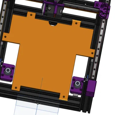 Nắp Case Đế DuEnder (DuEnder Base Case Lid)
