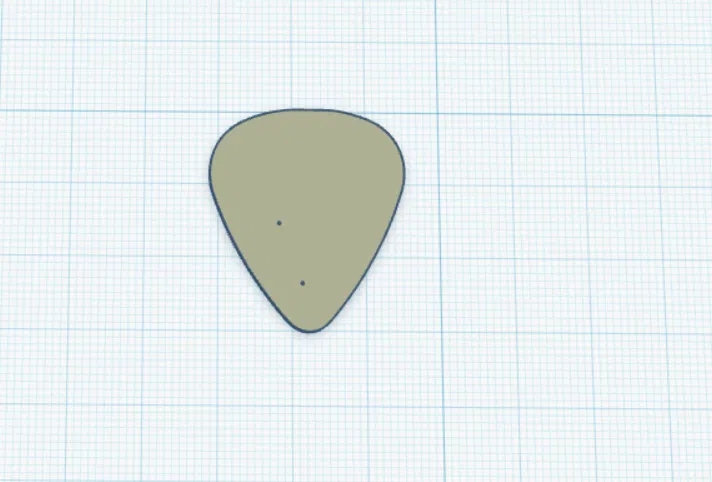 Pick Đàn Guitar Trơn 3D - Tùy Chỉnh Theo Ý Bạn - Image 2