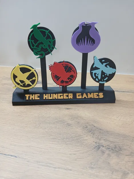 Mô Hình Bộ Biểu Tượng The Hunger Games Đẹp Mắt - In 3D - Image 1