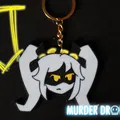 Móc khóa J Murder Drones Glitch Pin - Thumbnail 1