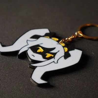 Móc khóa J Murder Drones Glitch Pin