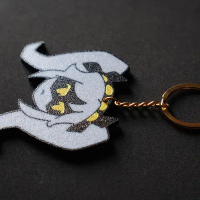 Móc khóa J Murder Drones Glitch Pin