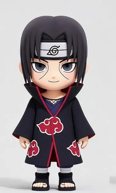 Mô Hình Chibi Itachi Uchiha Naruto - In 3D Miễn Phí - Image 1