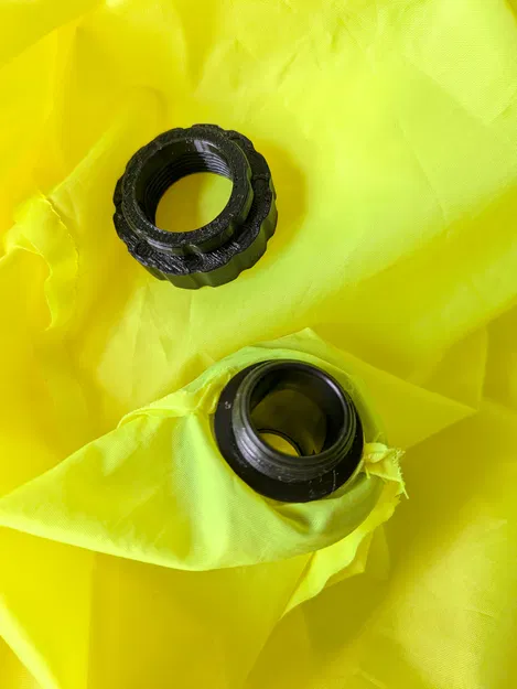 Ốc (nut) gắn trong cho túi khí Anfibio Packraft – inner attachment - Image 1