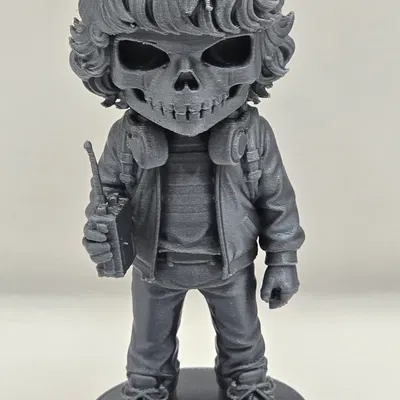 Combo tượng Skull Stranger Things #2 – Mike