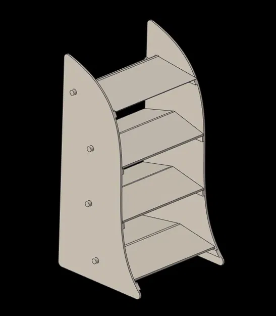 Kệ Để Giày (Shoe Stand) In 3D - Image 1