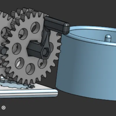 Cỗ Máy Bánh Răng Tốc Độ "Speedy Gears!" - Mô Hình In 3D Độc Đáo