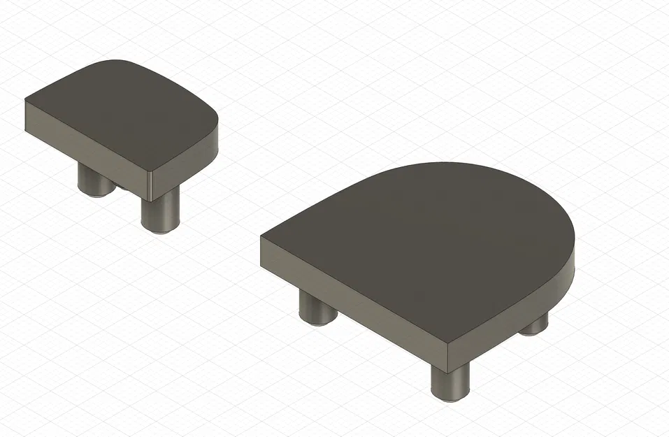 Đế cao gót thay thế cho giày nữ (24×17 mm & 34×35 mm) - Image 3