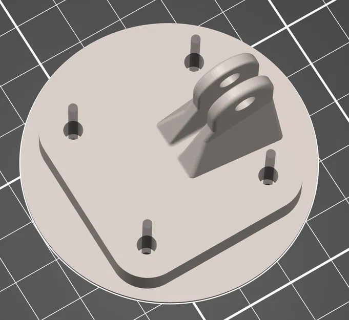 Ngàm GoPro cho Blue Bird Mini 25/15 Lux USB (nắp thay thế) - Image 4