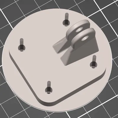 Ngàm GoPro cho Blue Bird Mini 25/15 Lux USB (nắp thay thế)