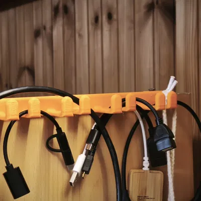 Kệ Treo Dây Cáp Đa Năng In 3D Tiện Lợi