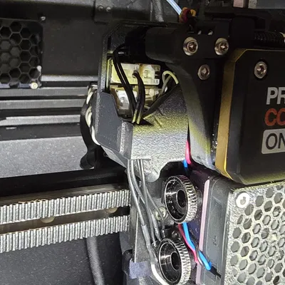 Cửa Che Cáp Nextruder: Thay Đầu Phun Không Cần Tháo Rời