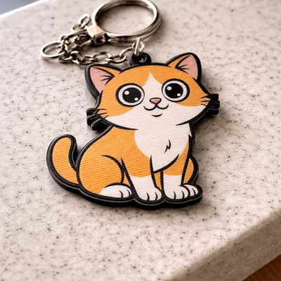 Móc Khóa Mèo Dễ Thương - Phụ Kiện Đáng Yêu Cho Chìa Khóa