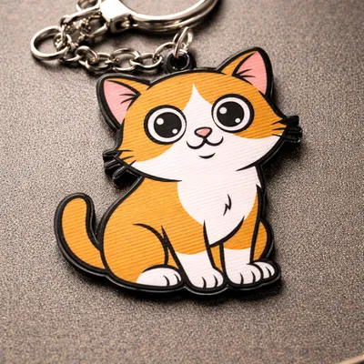 Móc Khóa Mèo Dễ Thương - Phụ Kiện Đáng Yêu Cho Chìa Khóa