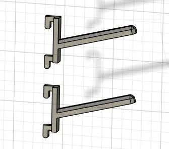 Ikea Skadis holder ống chỉ may Overlock (Overlock sewing thread spool holder) - Image 2