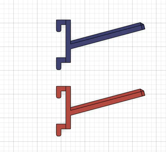 Ikea Skadis holder ống chỉ may Overlock (Overlock sewing thread spool holder) - Image 4