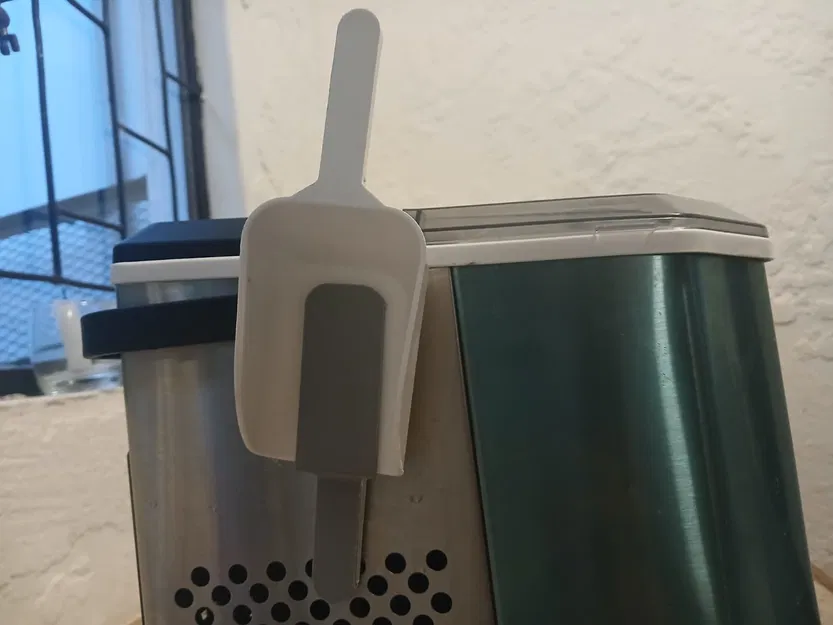 Kệ Giữ Muỗng Múc Kem Máy Làm Đá Tiện Lợi - Image 5