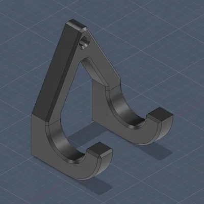 Móc Treo Phơi Đồ Đơn Giản Bằng Nhựa In 3D