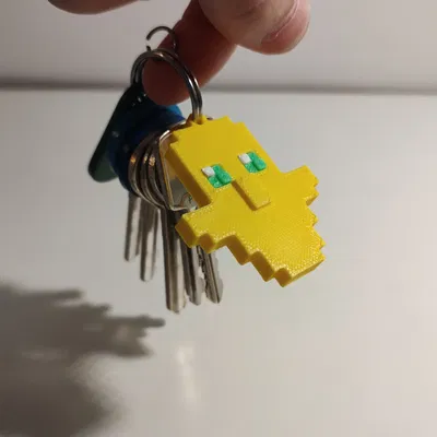 Móc Khóa Minecraft Totem of Undying - Quà Tặng Độc Đáo Cho Game Thủ