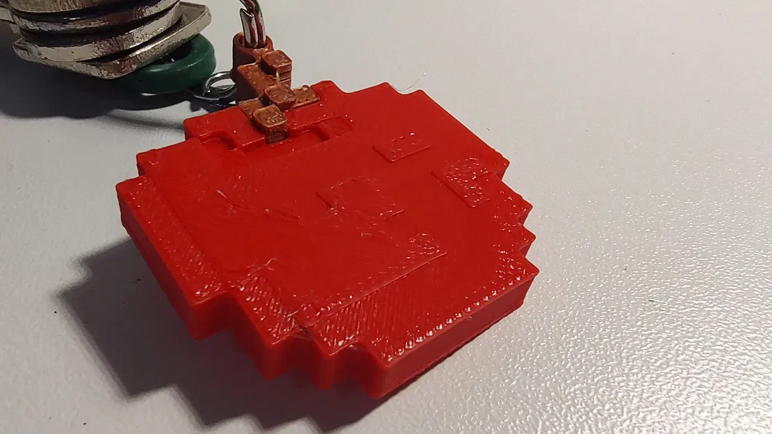 Móc Khóa Táo Minecraft 3D Độc Đáo - Image 5