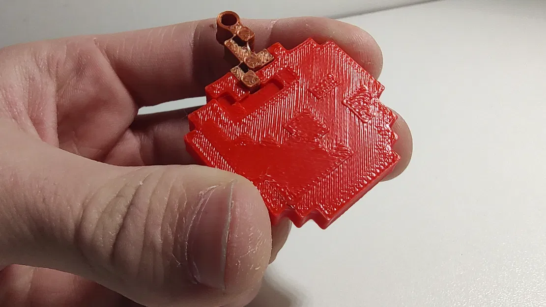 Móc Khóa Táo Minecraft 3D Độc Đáo - Image 6