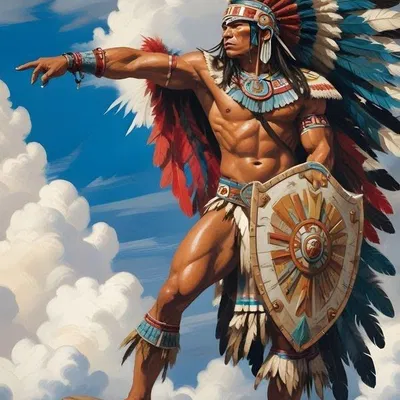 Mô hình Chiến Binh Lông Vũ - Biểu tượng Uy dũng