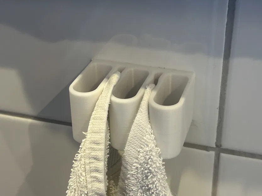 Móc treo khăn 1 hoặc 2 khăn – Handtuchhalter - Image 1