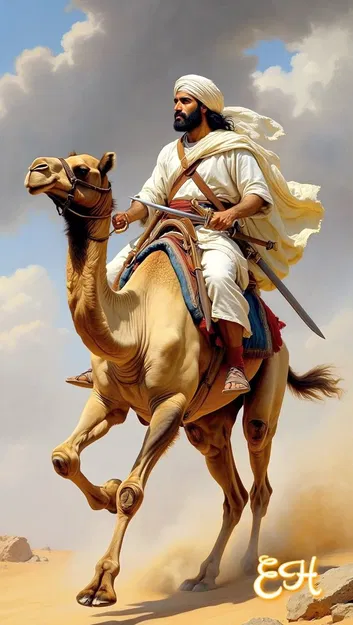 Mô Hình 3D Kỵ Sĩ Sa Mạc "Desert Cavalier" Ấn Tượng - Image 2