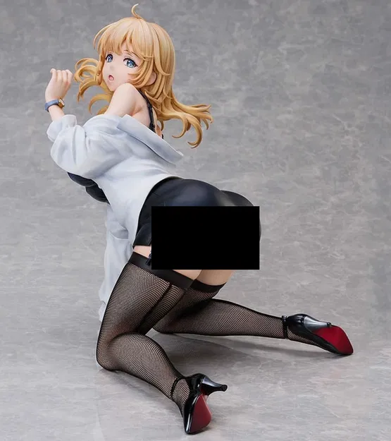 Cô Gái Blonde Anime/Hentai Tạo Dáng Gợi Cảm - Image 1