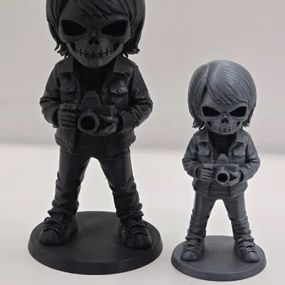 Bộ tượng Skull Stranger Things #8 – Jonathan