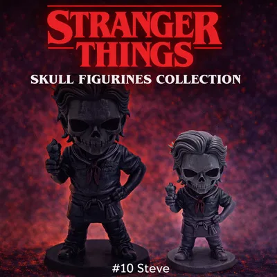 Bundle tượng đầu lâu Stranger Things #10 – Steve
