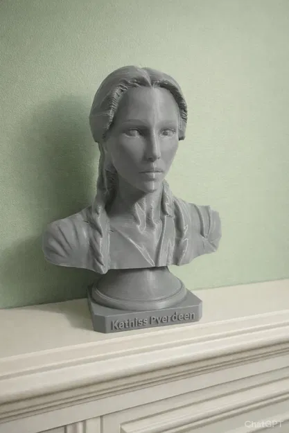 Tượng Bán Thân Katniss Everdeen - Mô Hình The Hunger Games - Image 1