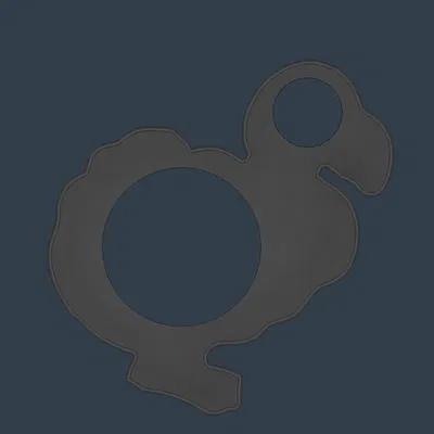 Khuôn Cắt Bánh Hình Dodo 3D - Sáng Tạo Không Giới Hạn