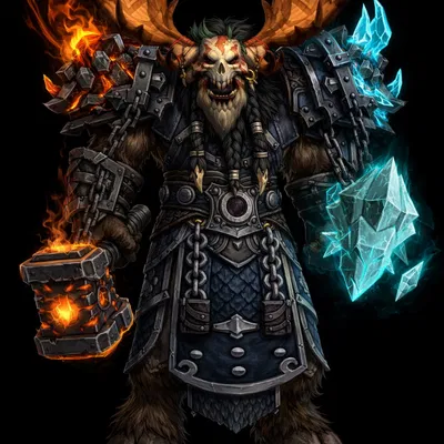 Mô Hình 3D Tauren Horda - Biểu Tượng Sức Mạnh World of Warcraft