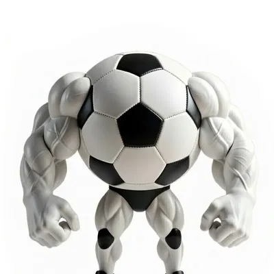 Mô Hình Quả Bóng Đá Cơ Bắp - Trang Trí Độc Đáo Cho Người Yêu Thể Thao