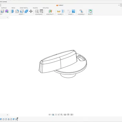 Núm Vặn Bếp 50mm, Lỗ Vuông 7mm