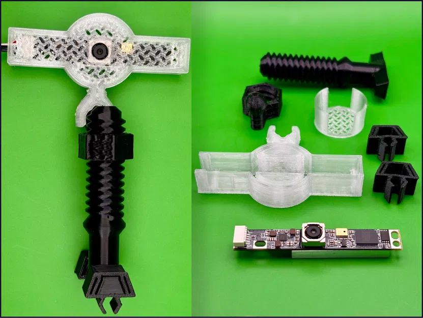 Flex Cam - Giá đỡ camera dẻo cho Arducam UB0240 (demo Ender-3 V2) - Image 1