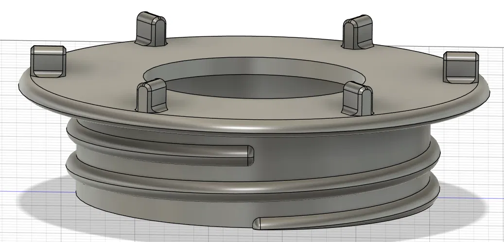 Nắp Bồn Nước Gắn Cảm Biến Mopeka TD 200 - Image 1
