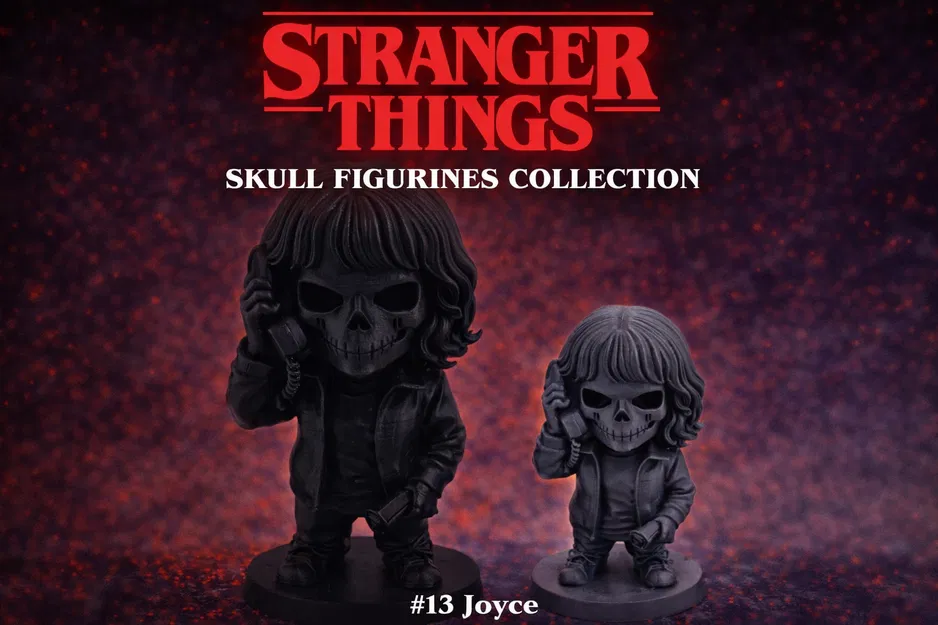 Bộ mô hình Skull Stranger Things #13 – Joyce - Image 1