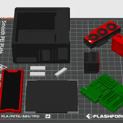 Mô Hình PC 3D Để Bàn Làm Việc & Trang Trí