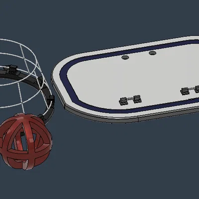 Vành Rổ Mini Basketball 3D - Chơi Bóng Rổ Ngay Tại Nhà