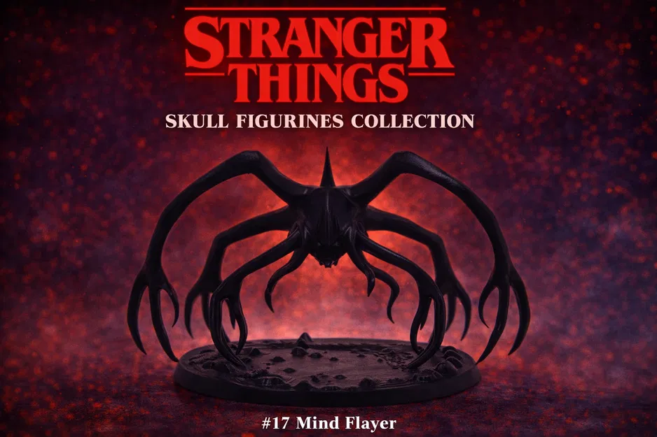 Tượng Đầu Lâu Stranger Things #17 Mind Flayer - Image 1